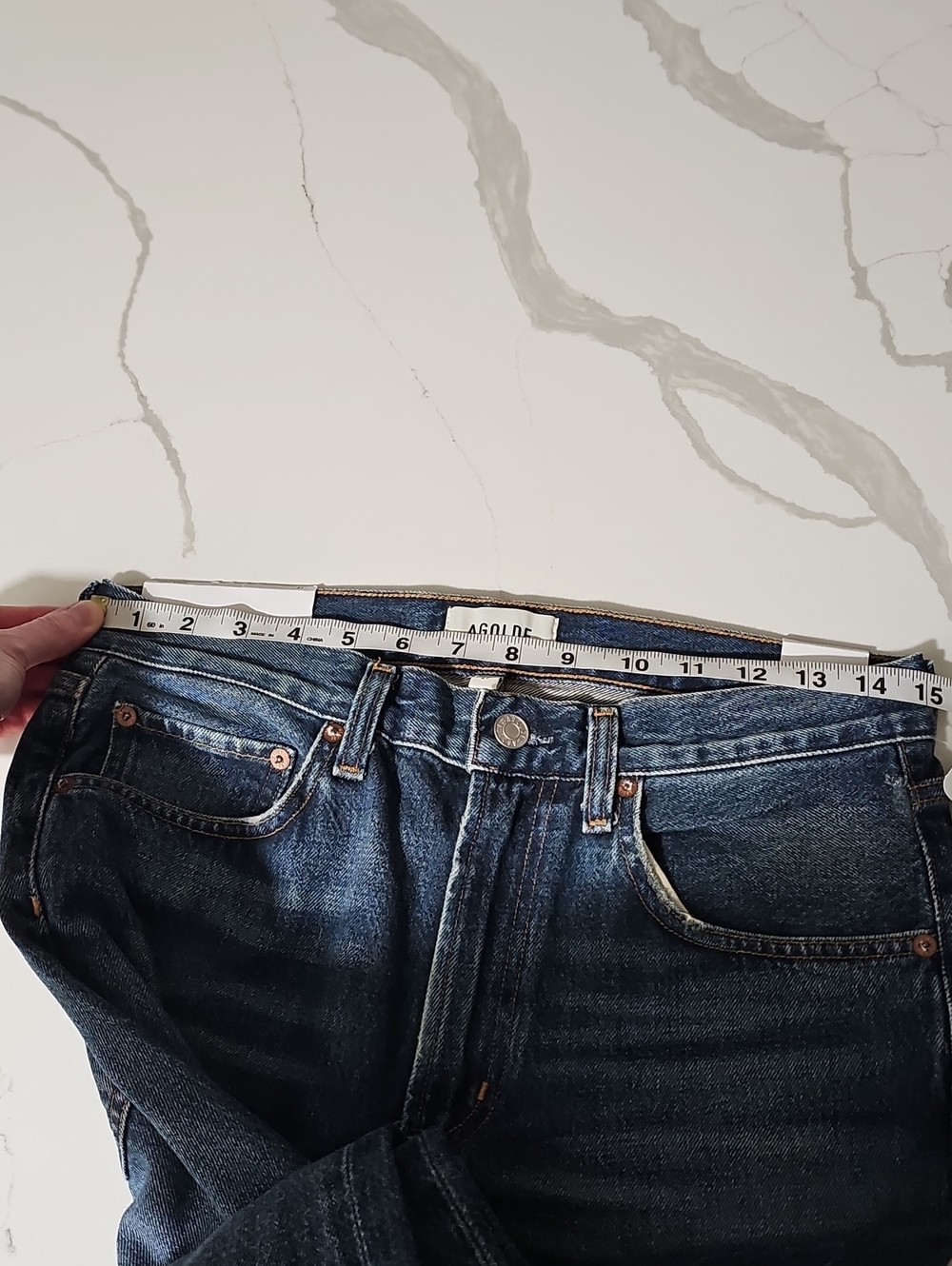 Agolde Mid Rise Kick Bootcut Jeans - Picture 6 of 9